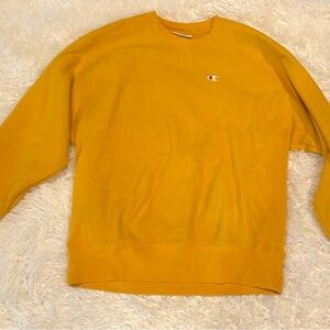 Champion Men's Yellow Sweater